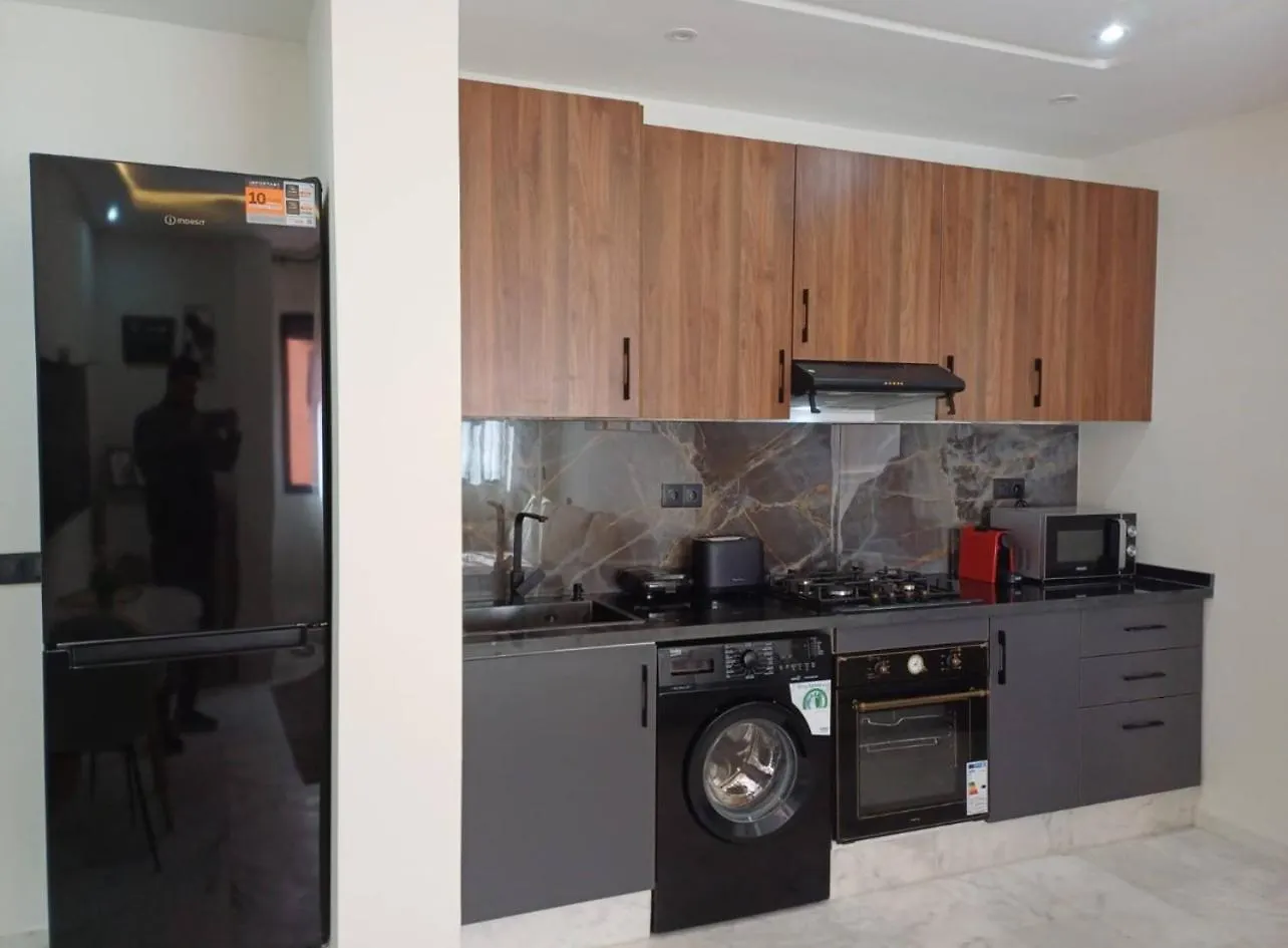 Lägenhet Charmant Appartement En Plein Centre Ville Gueliz Marrakesh Marocko